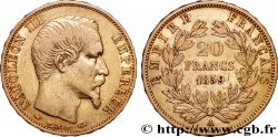 20 francs or Napoléon III, tête nue 1859 Paris F.531/15