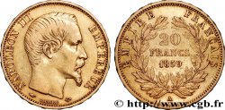 20 francs or Napoléon III, tête nue 1859 Paris F.531/15
