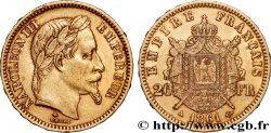 20 francs or Napoléon III, tête laurée 1861 Paris F.532/1