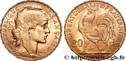 20 francs or Coq, Liberté Égalité Fraternité 1912 Paris F.535/6