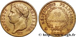20 francs or Napoléon tête laurée, République française 1808 Paris F.515/2
