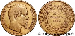 20 francs or Napoléon III, tête nue 1853 Paris F.531/1