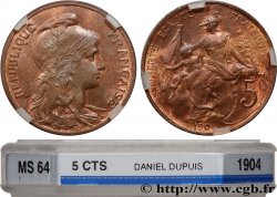 5 centimes Daniel-Dupuis 1904 F.119/14
