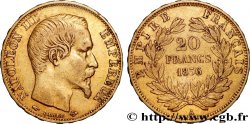 20 francs or Napoléon III, tête nue 1856 Paris F.531/9