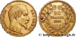 20 francs or Napoléon III, tête nue 1858 Paris F.531/13