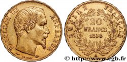 20 francs or Napoléon III, tête nue 1858 Paris F.531/13