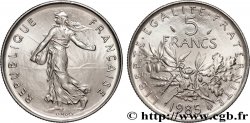 5 francs Semeuse, nickel 1985 Pessac F.341/17