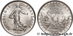 5 francs Semeuse, nickel 1985 Pessac F.341/17