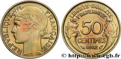 50 centimes Morlon, avec raisin, 9 et 2 ouverts 1932 F.192/7