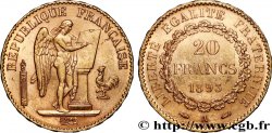 20 francs or Génie, Troisième République 1893 Paris F.533/17