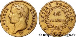 40 francs or Napoléon tête laurée, Empire français 1812 Paris F.541/9
