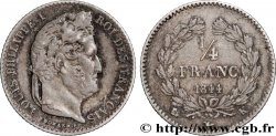 1/4 franc Louis-Philippe 1844 Bordeaux F.166/100