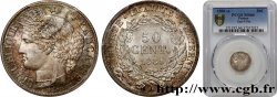 50 centimes Cérès, Troisième République 1881 Paris F.189/9