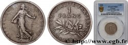 1 franc Semeuse, flan mat, vieil argent 1898 Paris F.217/2