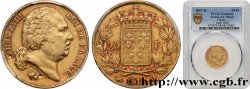 20 francs or Louis XVIII, tête nue 1817 Perpignan F.519/8