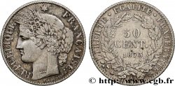 50 centimes Cérès, IIIe République 1873 Paris F.189/5