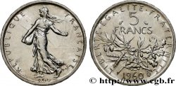 5 francs Semeuse, argent 1960 Paris F.340/4