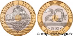 20 francs Mont Saint-Michel, Belle Épreuve 1993 Pessac F.403/7 var.