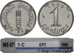 1 centime Épi 1980 Pessac F.106/37