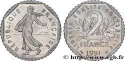 2 francs Semeuse, nickel, frappe monnaie 1991 Pessac F.272/15