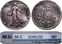 50 centimes Semeuse 1897 Paris F.190/1