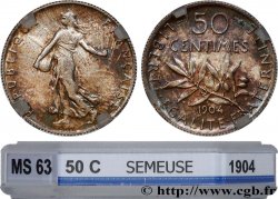 50 centimes Semeuse 1904 F.190/11