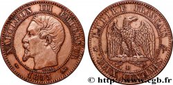 Deux centimes Napoléon III, tête nue 1855 Lyon F.107/29