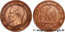 Deux centimes Napoléon III, tête nue 1856 Lille F.107/43