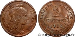 2 centimes Daniel-Dupuis 1914 Paris F.110/17
