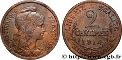 2 centimes Daniel-Dupuis 1914 Paris F.110/17