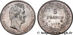 5 francs type Tiolier avec le I, tranche en relief 1830 Paris F.316/1