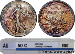 50 centimes Semeuse 1907 Paris F.190/14