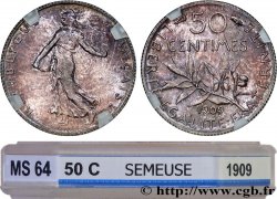 50 centimes Semeuse 1909 F.190/16