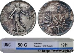 50 centimes Semeuse 1911 Paris F.190/18