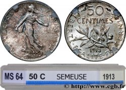 50 centimes Semeuse 1913 Paris F.190/20