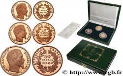 Coffret des trois monnaies Belle Épreuve Or 10, 20 et 50 francs “Napoléon” 1992 F5.