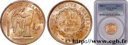 20 francs or Génie, IIIe République 1886 Paris F.533/9