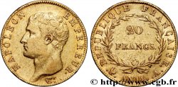 20 francs or Napoléon tête nue, Calendrier révolutionnaire 1805 Paris F.512/5