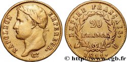 20 francs or Napoléon, tête laurée, Empire français 1811 Turin F.516/20