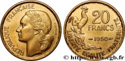 20 francs G. Guiraud, 3 faucilles 1950 F.402/2