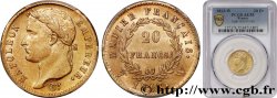 20 francs or Napoléon tête laurée, Empire français 1813 Lille F.516/38