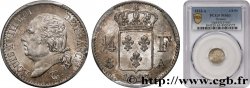 1/4 franc Louis XVIII 1823 Paris F.163/24
