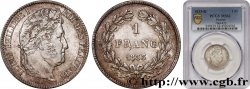 1 franc Louis-Philippe, couronne de chêne 1833 Bordeaux F.210/20