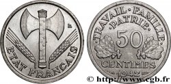 50 centimes Francisque, lourde 1942 Paris F.195/3