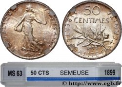 50 centimes Semeuse 1899 F.190/5