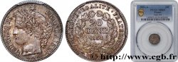 20 centimes Cérès, IIe République 1851 Paris F.146/7