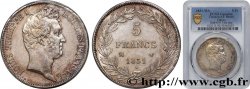 5 francs type Tiolier avec le I, tranche en creux 1831 Marseille F.315/23