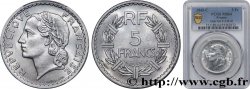 5 francs Lavrillier, aluminium 1945 Castelsarrasin F.339/5