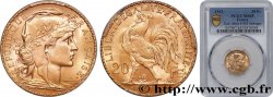 20 francs or Coq, Liberté Égalité Fraternité 1913 Paris F.535/7