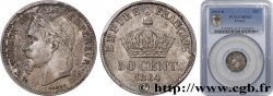 50 centimes Napoléon III, tête laurée 1864 Bordeaux F.188/4
